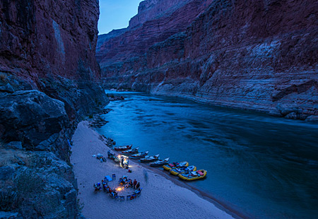Evening in the Grand Canyon